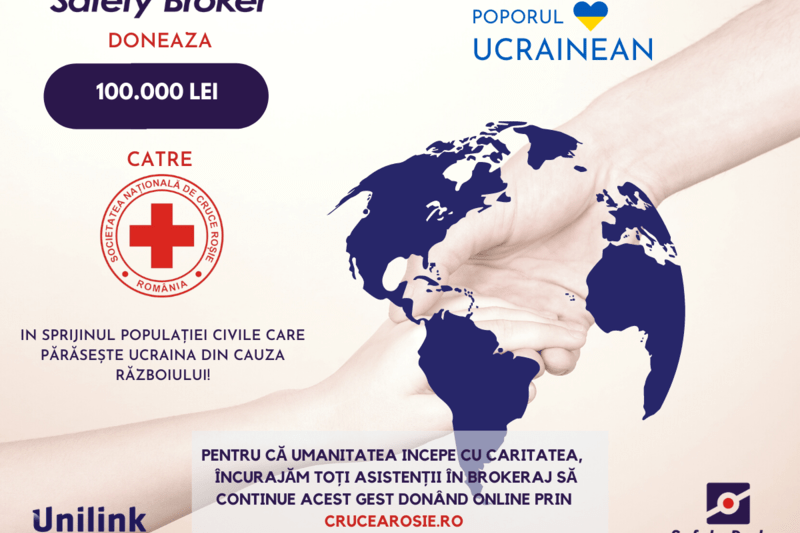 Umanitatea incepe cu caritate, Foto: Safety Broker