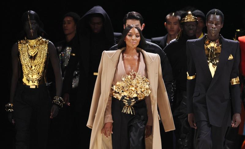 Naomi Campbell la Saptamana Modei de la Paris din ianuarie 2024, Foto: Alain JOCARD / AFP / Profimedia