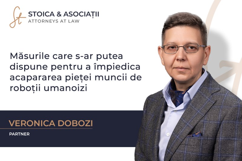 Măsurile care s-ar putea dispune pentru a împiedica acapararea pieței muncii de roboții umanoizi