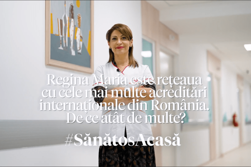 Dr. Nirvana Georgescu, directorul Diviziei de Calitate și Siguranța Pacientului, Regina Maria: „Calitatea nu este niciodată un rezultat al întâmplării. Este rezultatul unei munci asidue pe care o facem în spate, o muncă nevăzută”