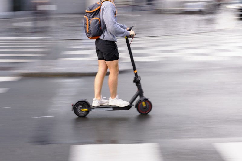 Trotinetă electrică. Foto: Madrabothair | Dreamstime.com